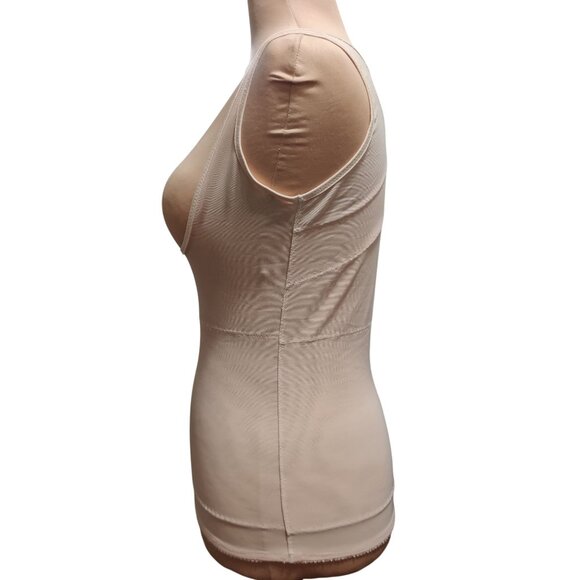 Kymaro XL Beige Body Shaper Firm Control Open Bust Compression Tank Top 30386 - Picture 12 of 12